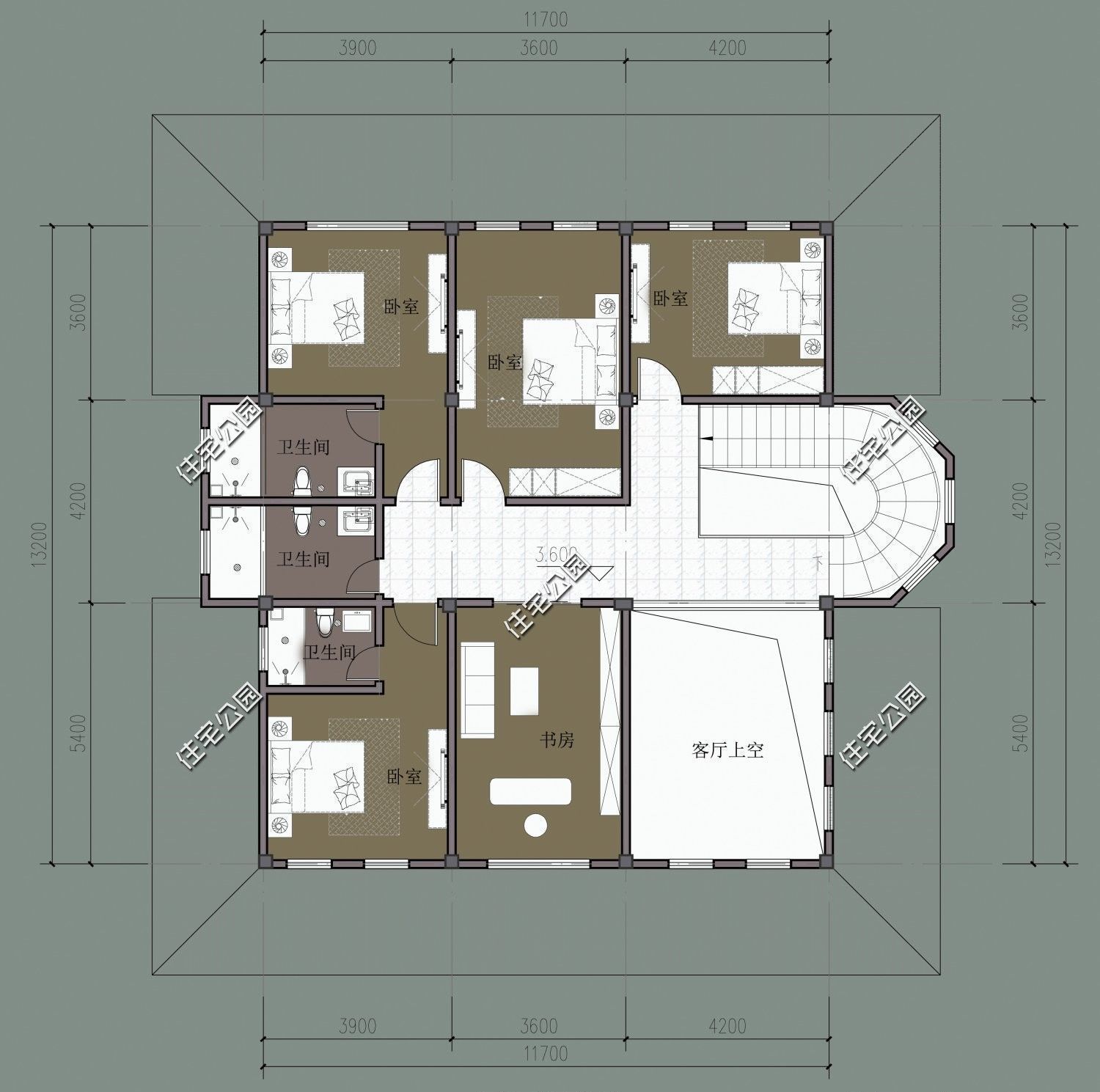 中式|农村盖房选这6套户型就够了,中式欧式全都有,建好就是人生赢家