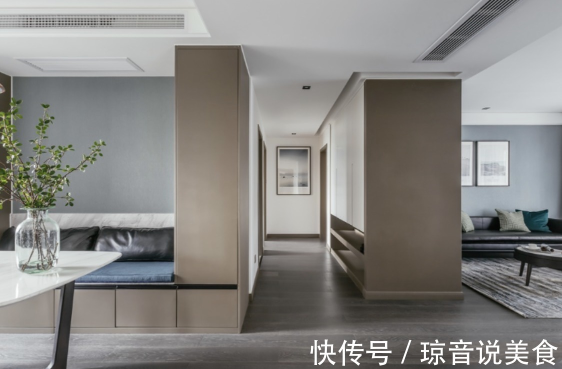 书房|过道别再浪费了,学他家这么装,书房、杂物间都有了!实用性倍增