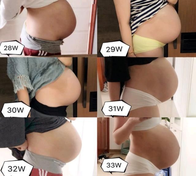 弧线|孕36周后，孕妈有这2种怪怪的“变化”，恭喜你，是胎儿入盆了