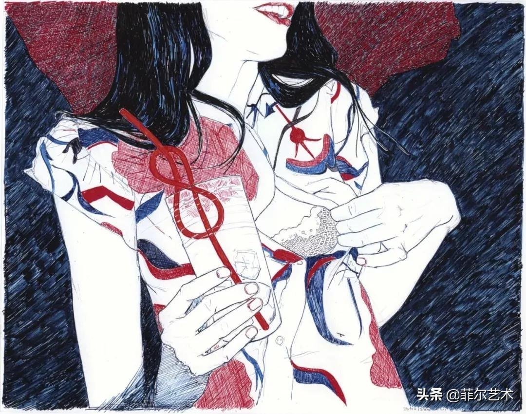 霍普·冈洛夫&美国画家霍普·冈洛夫用平静的笔触描绘强烈的感情