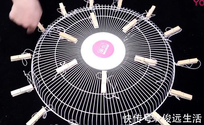 实用|用废旧电风扇做的晾晒神器,简单实用,邻居看了都要学