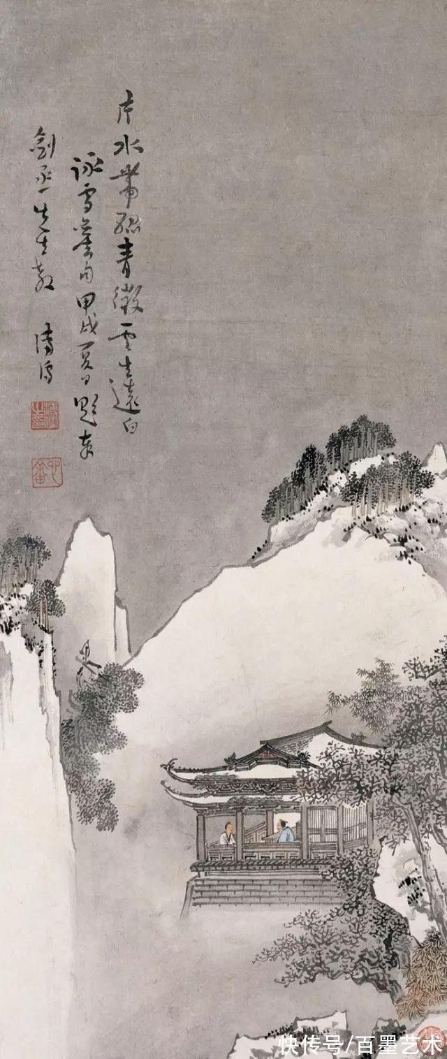 溥心畲！名家 | 画雪景，他第一