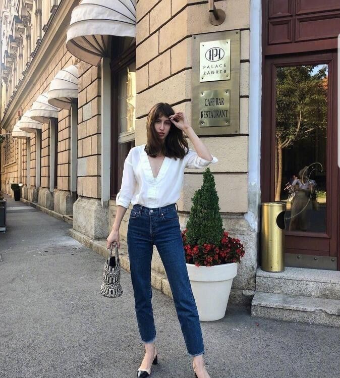 博主|充满法式味道的ins博主 轻甜感的风格很适合秋天