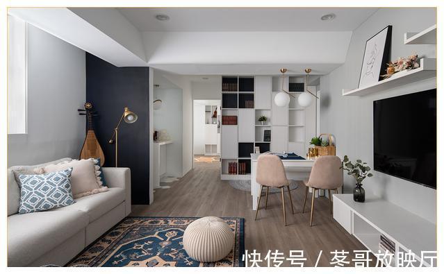 淡雅|她家是小户型装修的典范，套内66㎡，淡雅北欧风，简约又耐看！