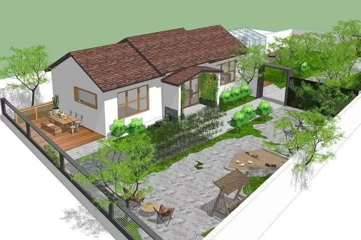 编号|28套一层农村别墅合集,一栋比一栋精美,哪套最得你欢心?