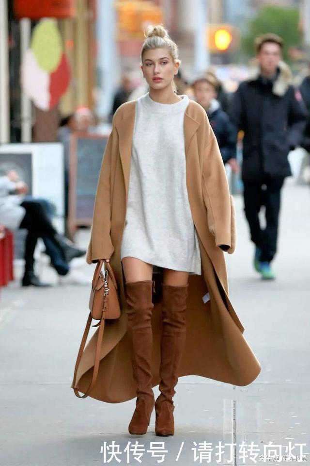 秋冬|最美不过“长外套+长筒靴”,秋冬换季就该这样穿,这气质太高级