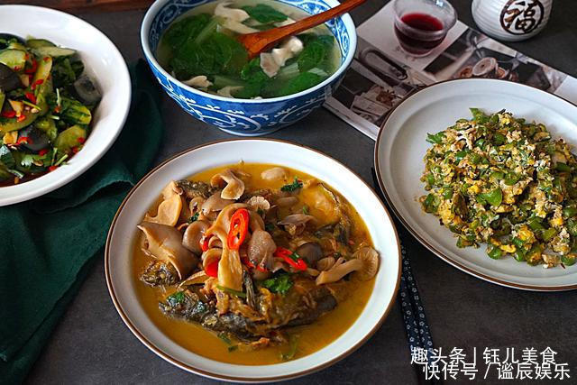 神兽和我一起买菜做午餐,3菜1汤只花25块钱,网友会过日子