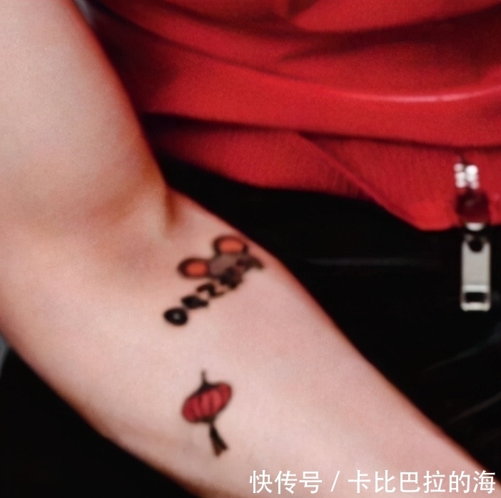 嘉宾们 有纹身不能上节目?王嘉尔来录跑男,遮盖方式好大胆,黄旭熙输了