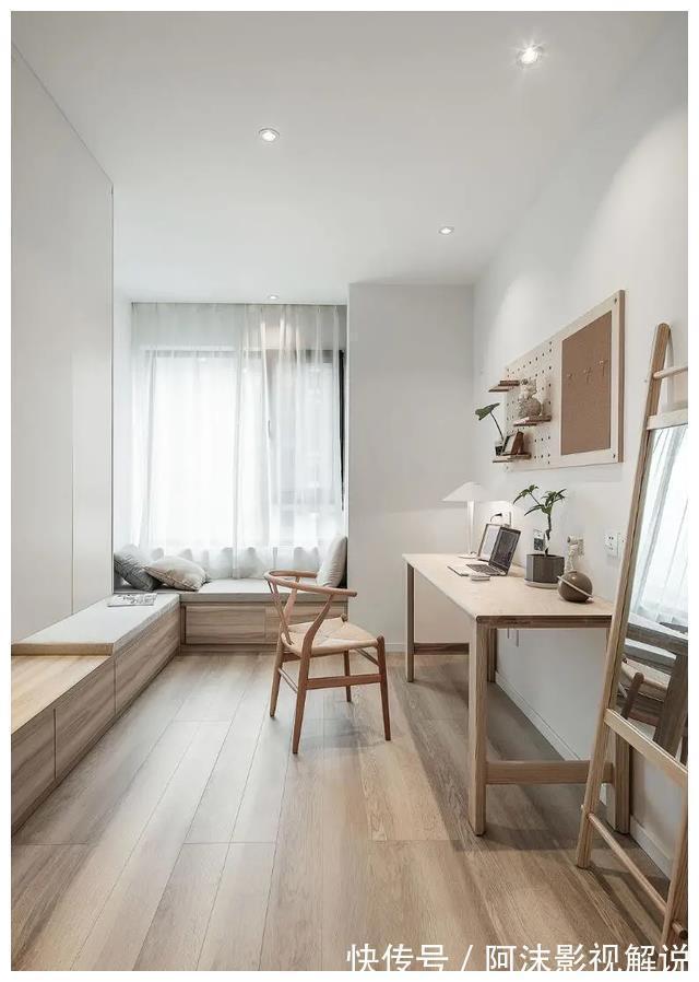 主卧|她坚持89㎡的小家，不做主灯、只装移门，完工后效果很惊艳！