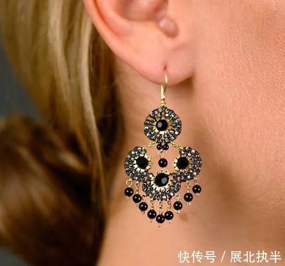 铁丝|嫌弃耳环难看,在家拿些珠子,串一串,每天都戴不同风格!附教程