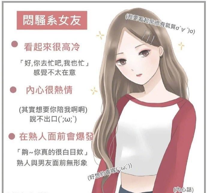 高冷|十二种性格的二次元女友，你最喜欢哪一种