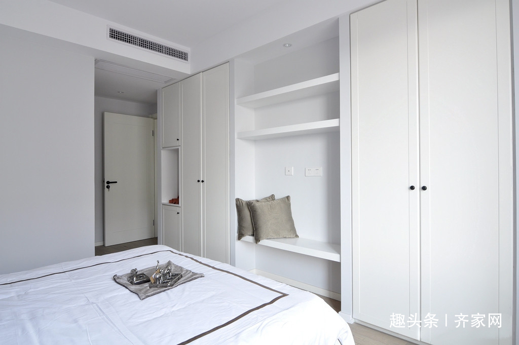 简约|110平现代简约两居,生活品味以及健康时尚的消费理念