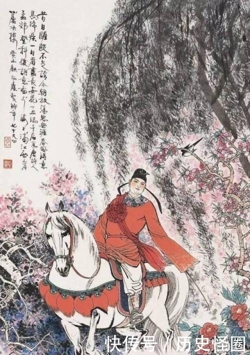 长安花|46岁的他写下一首经典唐诗,衍生出两个成语,惊艳世人1000多年