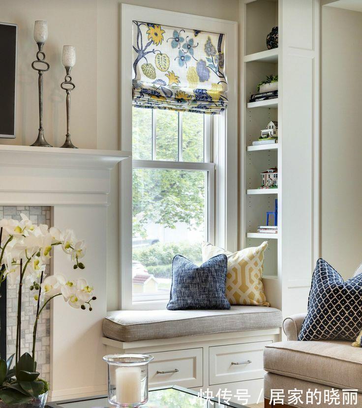 书房|小户型的窗户边上怎么做？飘窗、书房、卡座都可以