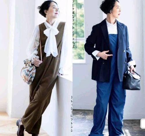 直筒|40岁女人的“阔腿裤”搭配指南：版型多样，轻松穿出高级气质