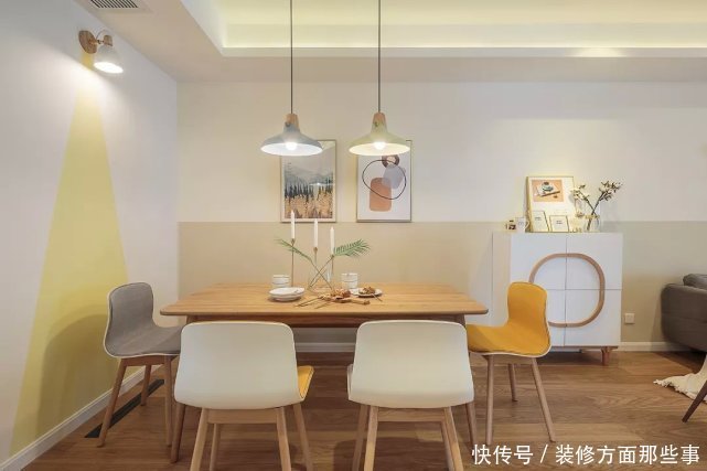 墙面|112平简约风三居室，这样设计建筑结构也成为空间的一大特色