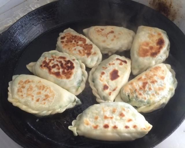 盒子|韭菜盒子,最好不要直接开始包,试着这样做,盒子外焦里嫩更好吃