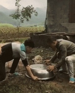 |搞笑GIF：同样都是妹子，为什么差距就这么大呢