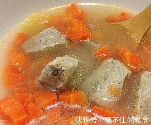 紅潤|胡蘿卜加一寶燉湯喝，每天1碗，視力清晰，皮膚紅潤，子宮更干凈