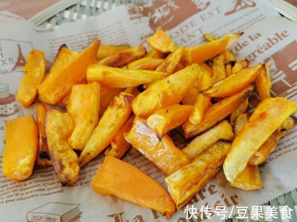 空气炸锅版 甜糯红薯条