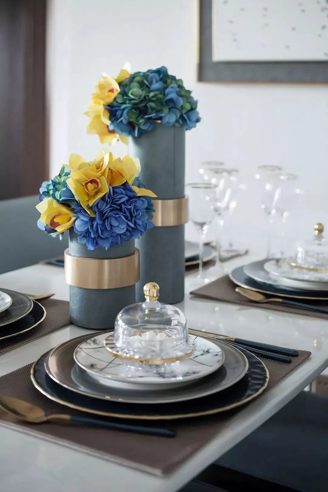 三居室新中式美居，轻奢儒雅的华丽气质|黄石装修 | 三居室