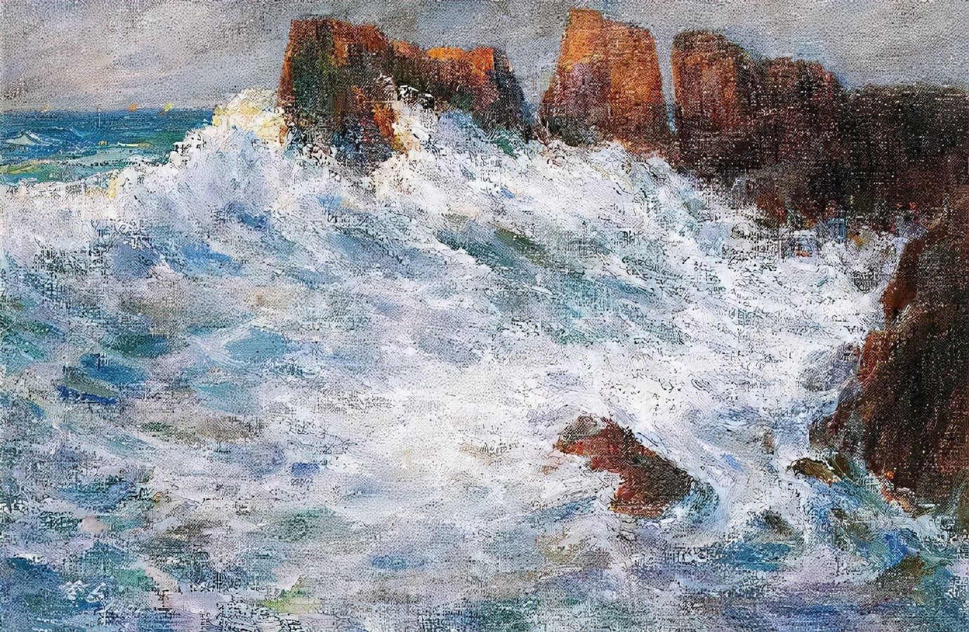 红旗手!第一代女油画家徐坚白:作品有现代元素,也别具中国韵味