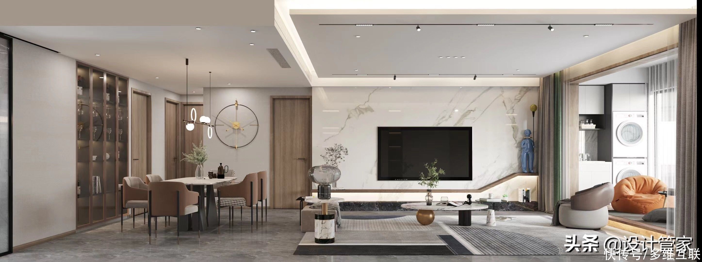 实景|新婚小夫妻的120平三居室,耐看又不容易过时,实景更有格调