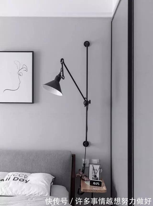 浅灰色|89平简约三室,老公坚持一进门设隔断,多出一个独立玄关