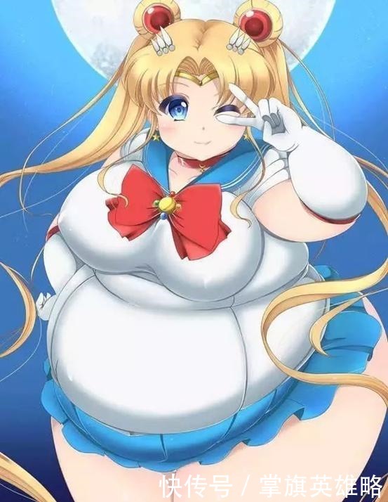 女神|当二次元女神变胖之后,我们只能泪流满面