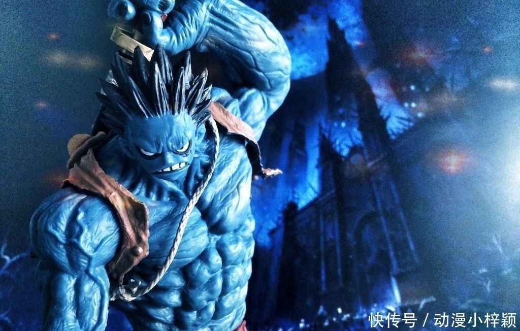 路飞|海贼王 尾田官方出示路飞五档, 形态的确神化了, 设定有些夸张