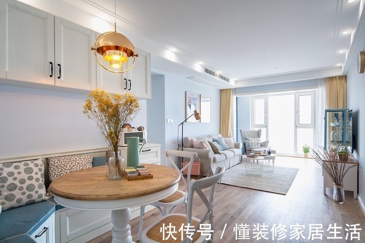 卡座|装修简美风格的家越来越多,住过就知道:不仅漂亮,还耐看不过时