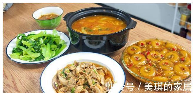 饭菜|今天的晚餐，有鱼有肉，荤素搭配，爸妈回来就能吃上可口的饭菜了