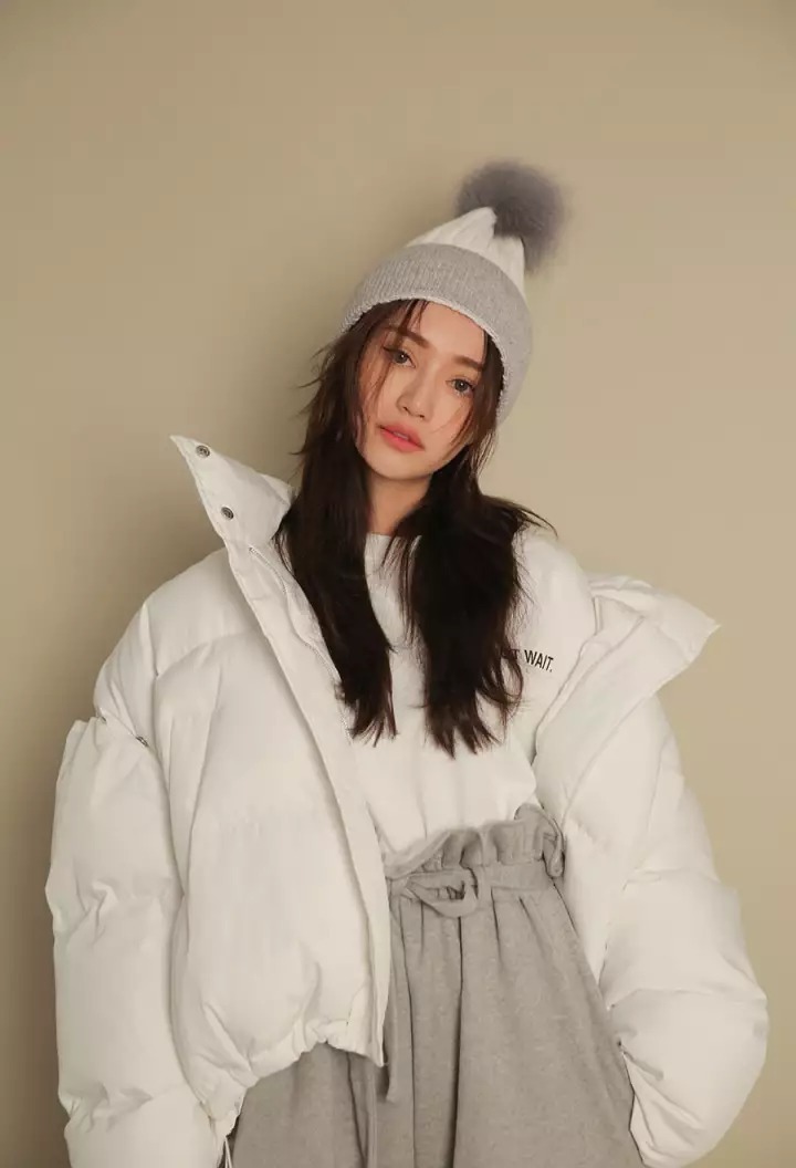 这个冬天,白色羽绒服火了!