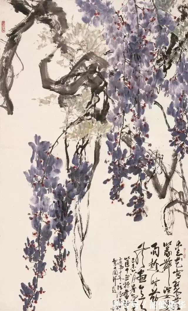 中国画|人老画不老！于希宁花鸟画