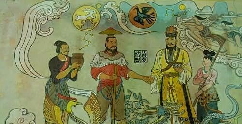 公心|上古时期蚩尤炎帝黄帝之间相互争战,私心公心兼而有之