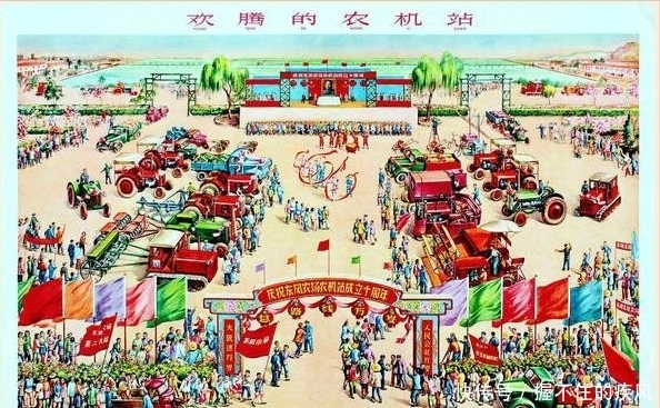 怀旧年画,节日的风景画,浓浓的年味,找回你曾经美好的回忆