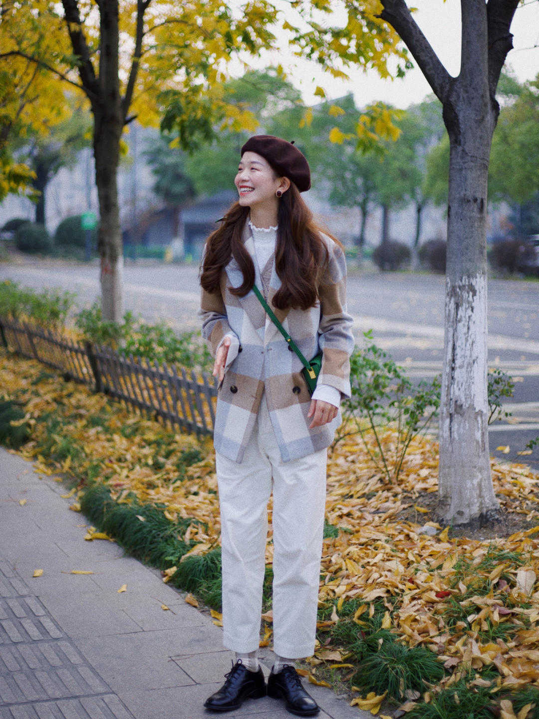 外套|寒冬的最强CP绝对是短外套+裤子,显高显瘦有气质,高级又时髦