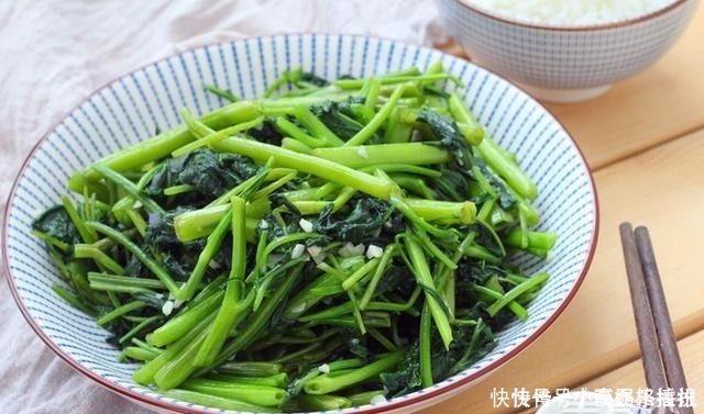 步骤|炒空心菜时,不要直接下锅炒,注意这个步骤,出锅翠绿又脆口