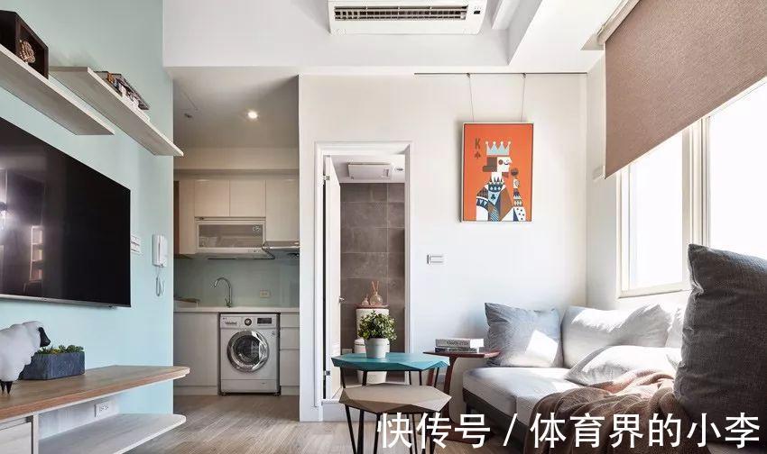 卧室|30㎡的单身公寓这样装，实用性不输大户型，一个人住太舒服了！