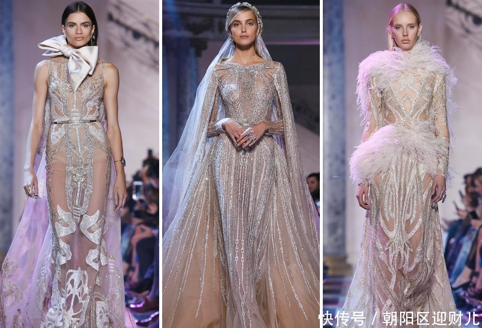 Elie Saab经典复古高定系列:受装饰艺术启发,充满20年代奢华风情