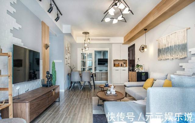 邻居|单身买的小户型,电视墙没铺满邻居不解,完工后缠着不愿走了!