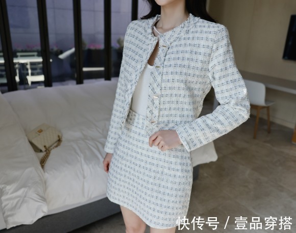 时尚搭配|女神孙允珠的时尚搭配：波旁王朝巴黎复古小香风西装