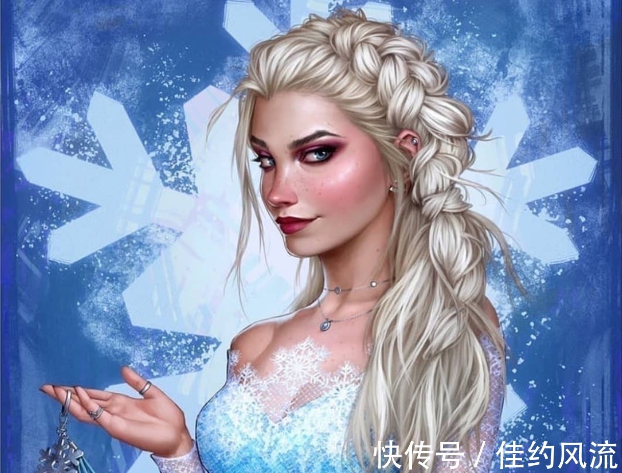 迪士尼公主|迪士尼公主“拟真人化”爱丽儿完胜真人版,但贝儿还是艾玛好看