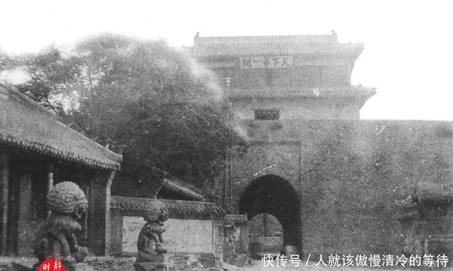 清朝|老照片,1901年的山海关,这是清朝庚子事变后的山海关