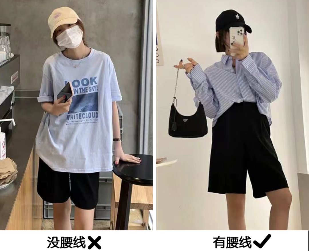 五分裤|别穿长裤了！今夏流行这样穿短裤，显高显瘦