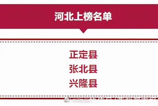 中国|河北3地上榜2021中国最美县域，祝贺