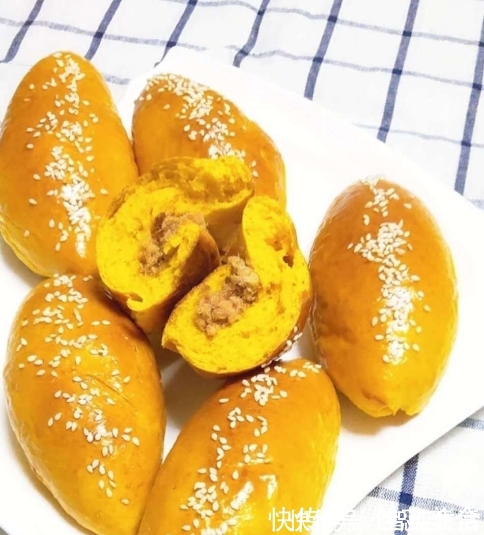 肉松|此面包的做法最近火了，不用一滴水，比油条简单，比鸡蛋饼好吃