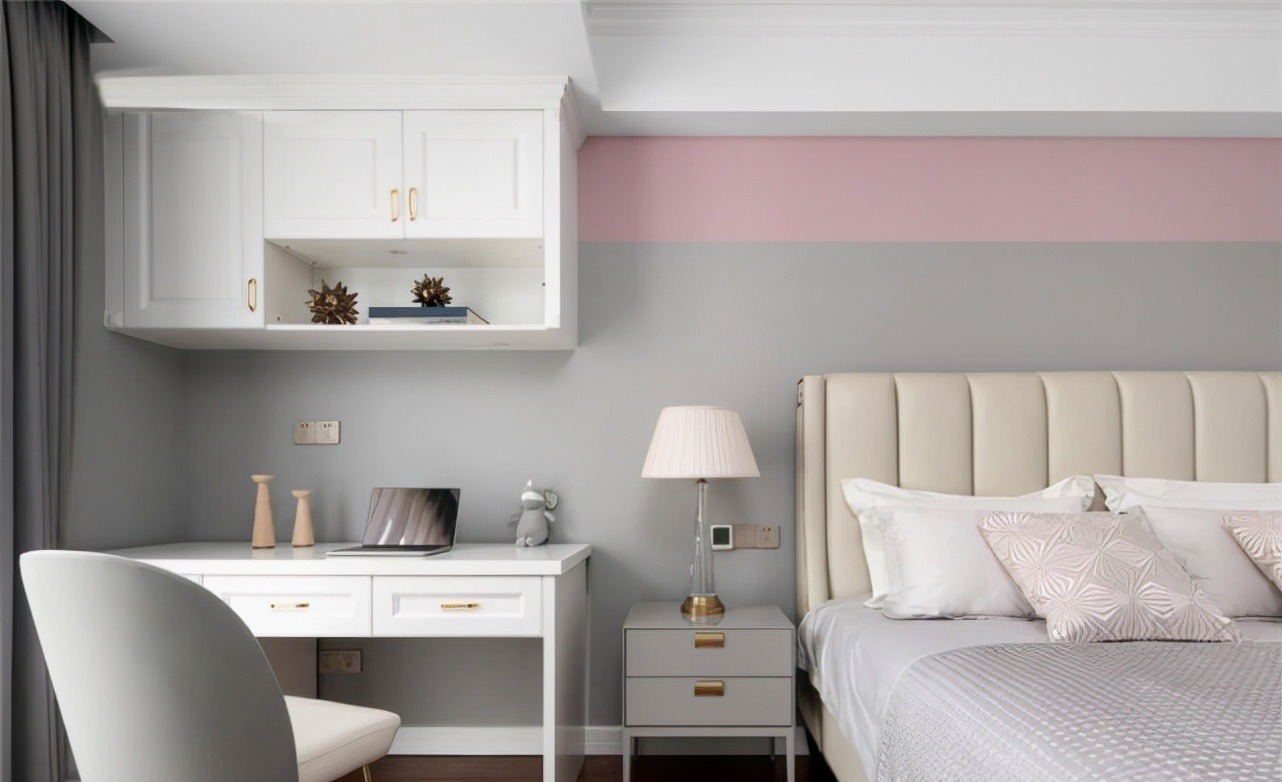 空间|142平欧式风三居室,各个居室映衬的柔和淡雅,独立且相融