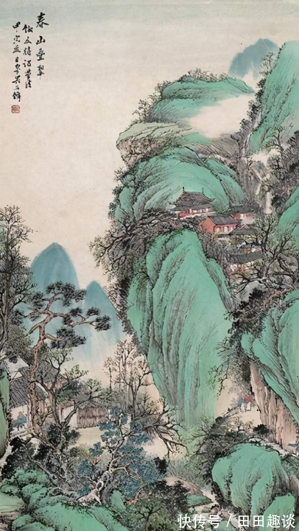 水墨|海派艺术家大家吴石仙经典水墨山水画作品欣赏