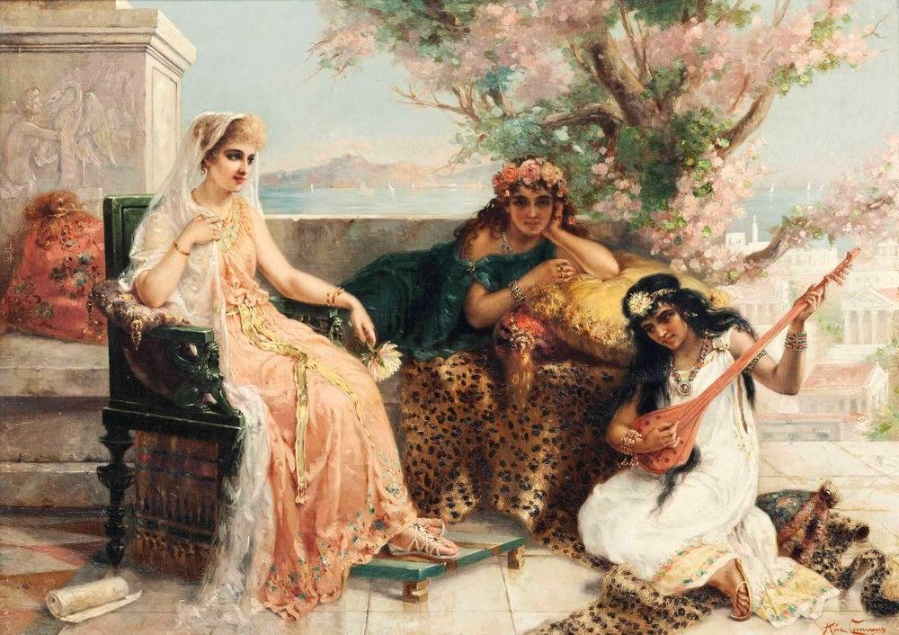 画家&比利时画家?约瑟夫·库曼斯笔下的美女,太迷人!